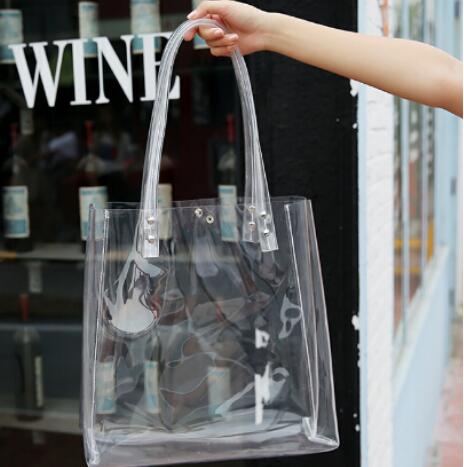 Clear tote bag C1