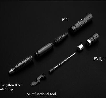 LED tactical pen