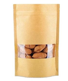 Zip Kraft Paper Bag